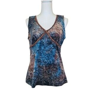 NEW vintage dressbarn y2k gothic grunge fairy whimsigoth top vneck size L